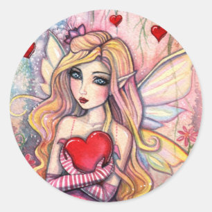 "molly harrison illustrations" classic round sticker