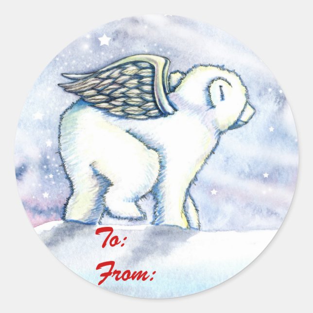 "molly harrison illustrations" classic round sticker (Front)