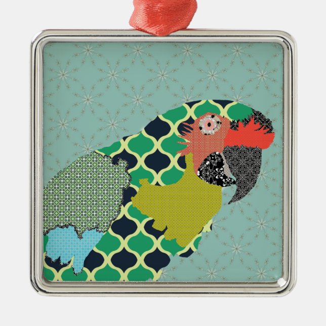 Molly Macaw Ornament (Front)