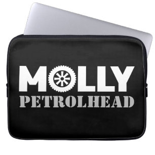 Molly Petrol Head Laptop Sleeve
