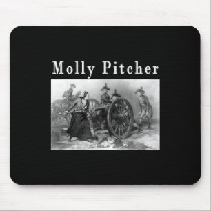 Molly Pitcher Mary Ludwig American Revolutionary W Mouse Pad