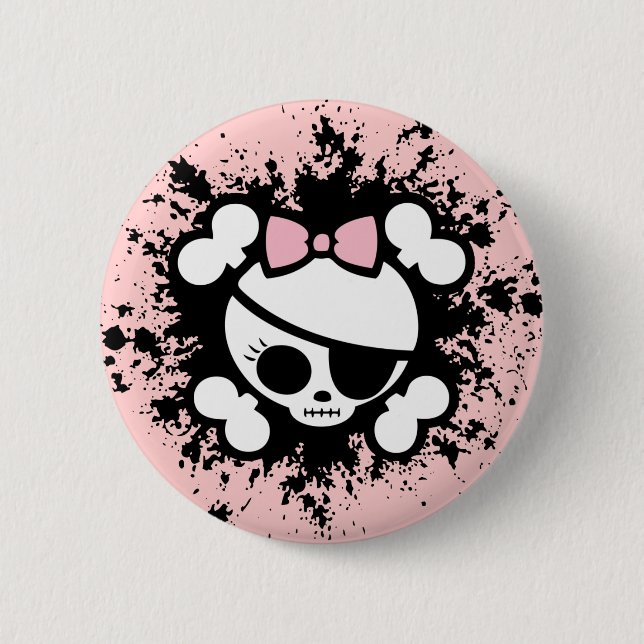 Molly Splat 6 Cm Round Badge (Front)
