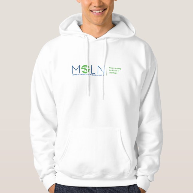 MOLN Light Colour Men's Hoodie (Front)