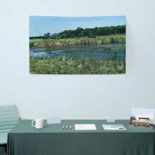 Molochnaya river near Melitopol. South Ukraine Banner