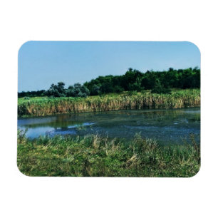 Molochnaya river near Melitopol. South Ukraine Po Magnet