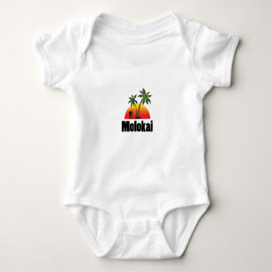 molokai surfer baby bodysuit