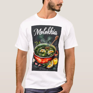 Molokhia Traditional Middle Eastern Cuisine ملوخية T-Shirt
