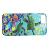 Molokini Cove Hawaiian Sea Turtle Tropical Fish Case-Mate iPhone Case (Back (Horizontal))