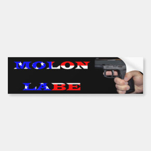 Molon Labe Bumper Sticker