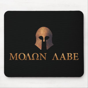 Molon Labe (Come and Get It) Mouse Pad