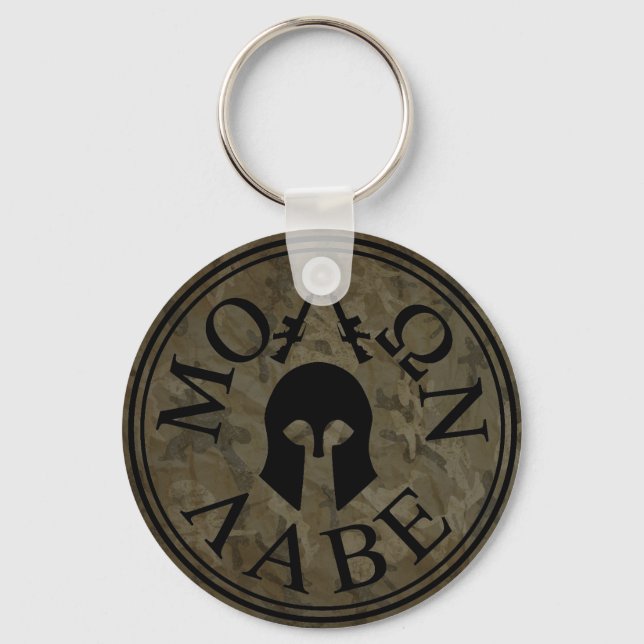 Molon Labe, Come and Take Them Key Ring (Front)