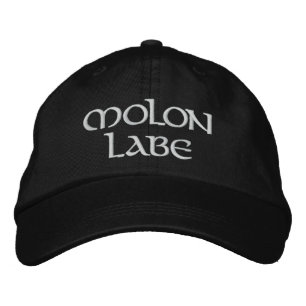 MOLON LABE EMBROIDERED HAT