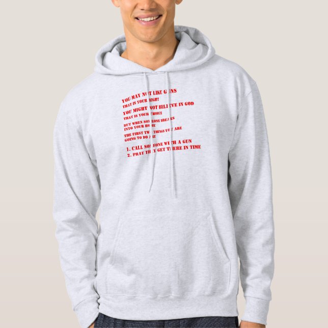 MOLON LABE HOODIE (Front)