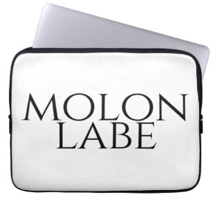 Molon Labe Laptop Sleeve