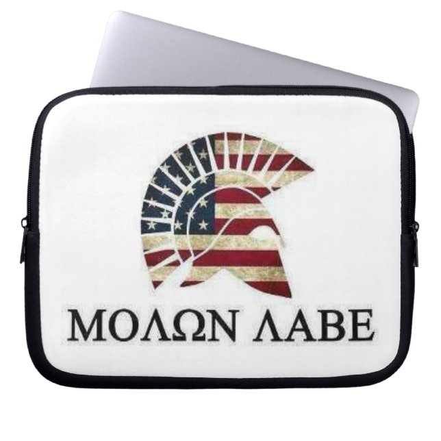MOLON LABE LAPTOP SLEEVE (Front)