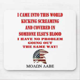 MOLON LABE MOUSE PAD