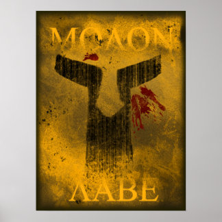Molon Labe Poster