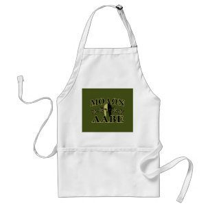Molon Labe Spartan 5 stars Olive Green Standard Apron