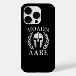 Molon Labe Spartan Helmet Laurels Case-Mate iPhone 14 Pro Case