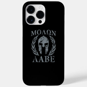 Molon Labe Spartan Helmet Laurels Case-Mate iPhone 14 Pro Max Case