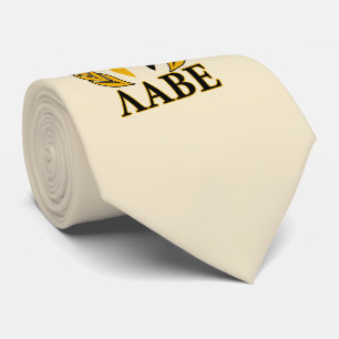 Molon Labe Spartan Helmet Laurels Gold Tie