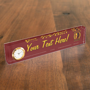 Molon Labe Spartan Mask Laurels Burgundy Nameplate