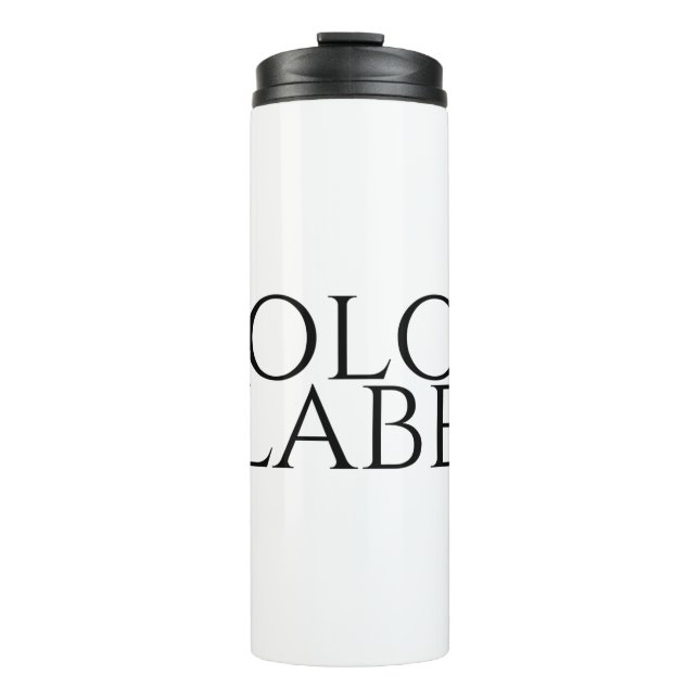 Molon Labe Thermal Tumbler (Front)