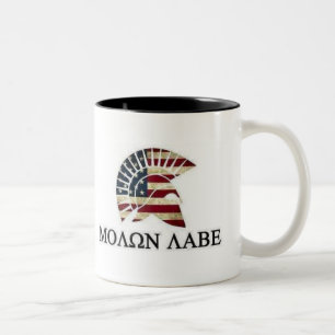 MOLON LABE Two-Tone COFFEE MUG