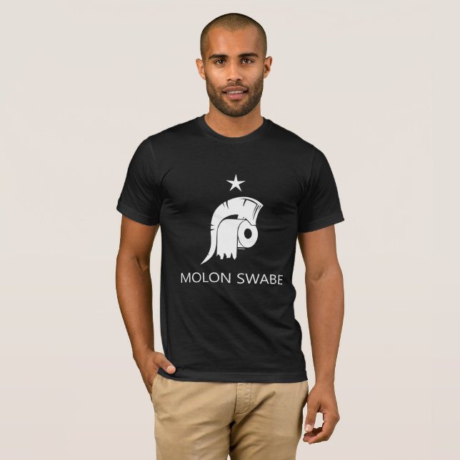 MOLON SWABE Toilet Paper T-Shirt (Front Full)