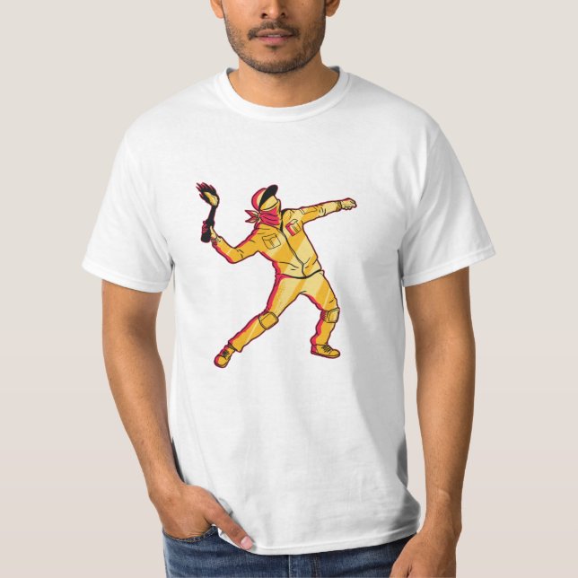 Molotov Thrower T-Shirt (Front)