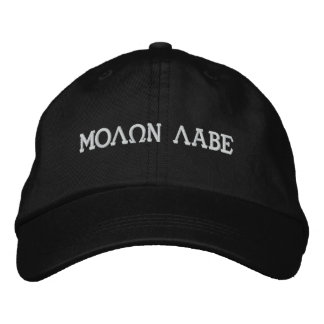 MOLQN LABE EMBROIDERED HAT