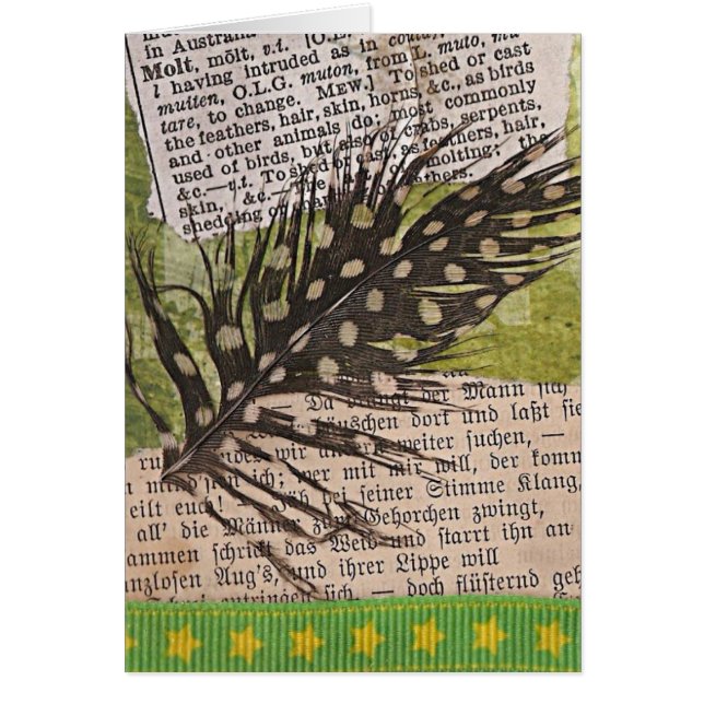 Molt ATC Mixed Media Collage (Front)