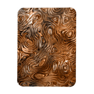 Molten "Copper" print premium magnet