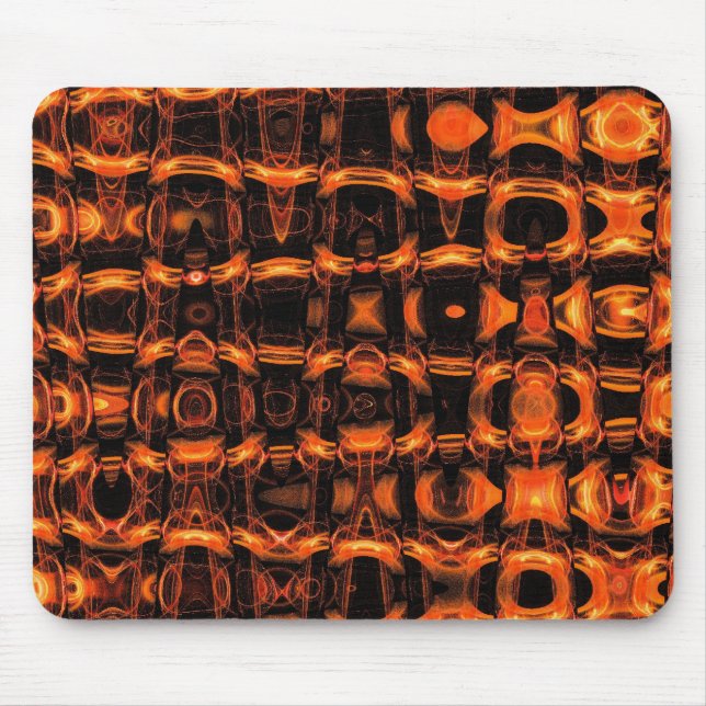 Molten Gold Pattern Mouse Pad (Front)