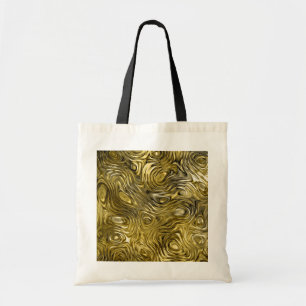 Molten "Gold" print budget tote Bag