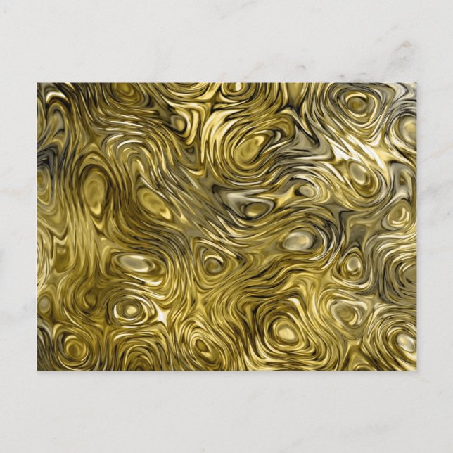 Molten "Gold" print postcard (Front)