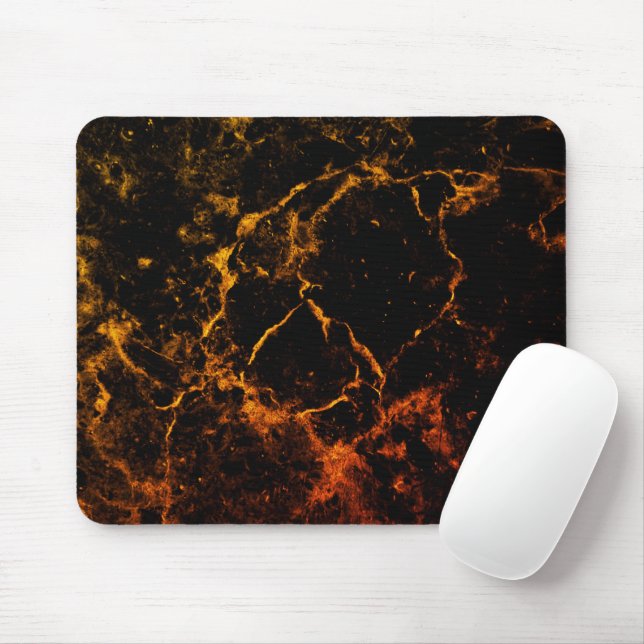 Molten Hot Lava Flow Mouse Pad (With Mouse)