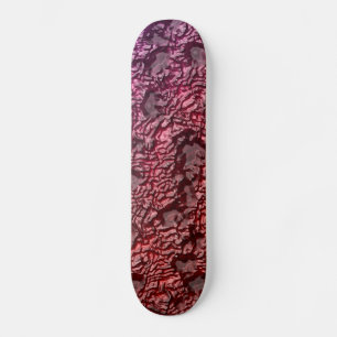 Molten Lava Camo Skateboard