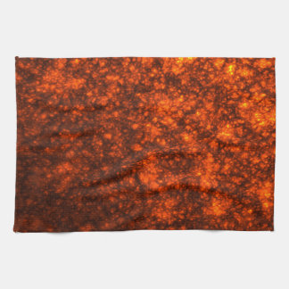 Molten Lava Tea Towel