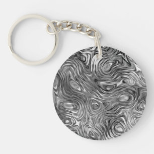 Molten print acrylic key chain double sided