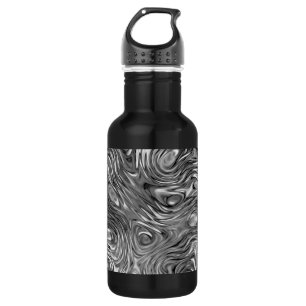 Molten print aluminium black 532 ml water bottle