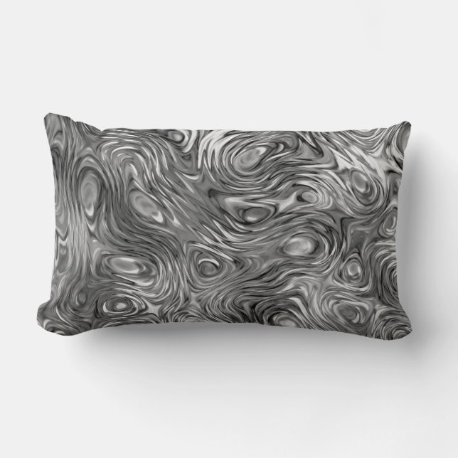 Molten print throw pillow lumbar (Front)