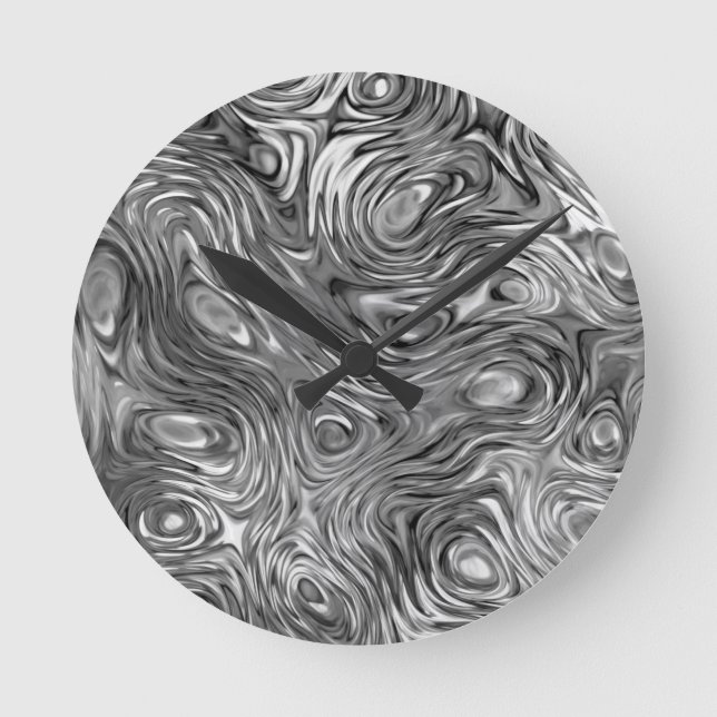 Molten print wall clock (Front)