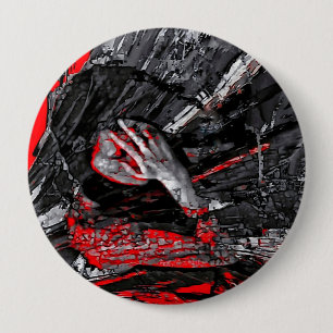 Molten Soul 10 Cm Round Badge
