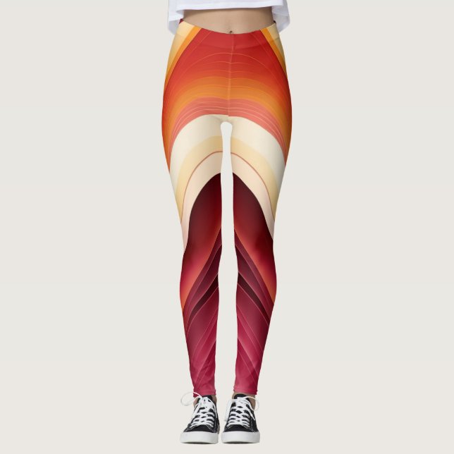 Molten Waves Leggings (Front)