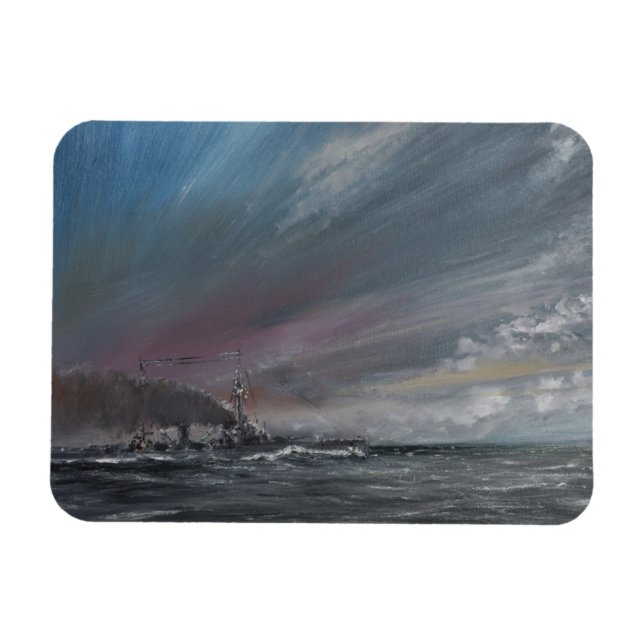 Moltke Jutland 1916. 2014 Magnet (Horizontal)