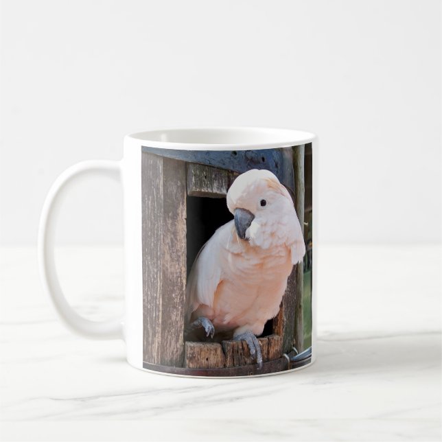 Moluccan Cockatoo Coffee Mug (Left)