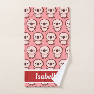 Moluccan Cockatoo Hand Towel