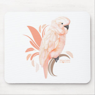 Moluccan Cockatoo Mouse Pad