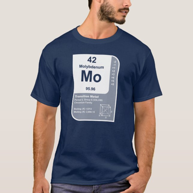 Molybdenum (Mo) T-Shirt (Front)